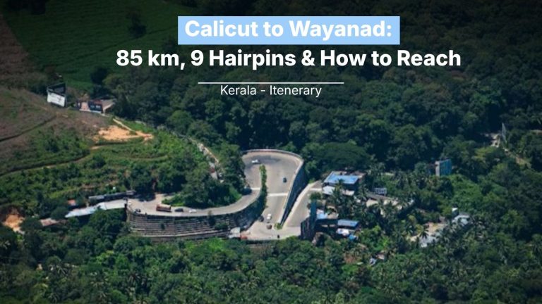 Calicut to Wayanad: 85 km, 9 Hairpins & How to Reach (2026 Guide)
