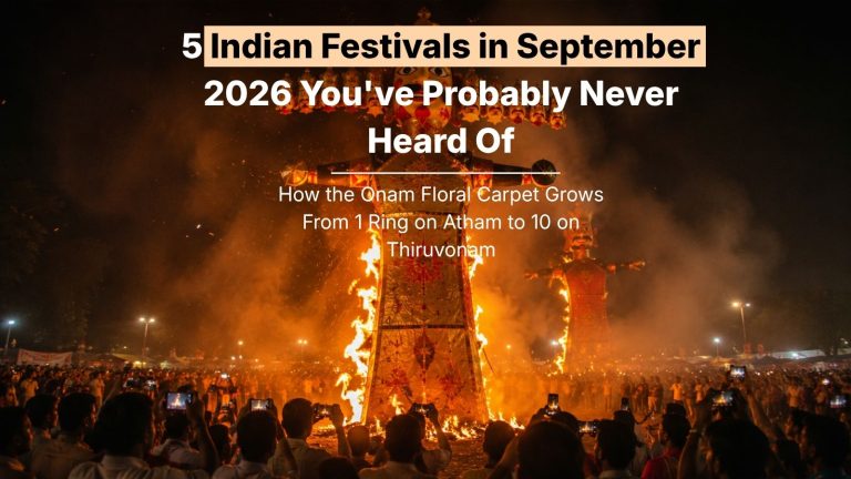 5 Indian Festivals in September 2026 You’ve Probably Never Heard Of — Dates, Places and How to Attend