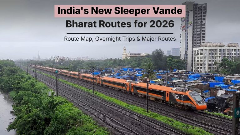Vande Bharat Sleeper Routes in 2026: Full List, Fares, Timings and the Overnight Trips They Unlock