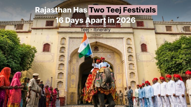 Rajasthan Has Two Teej Festivals 16 Days Apart in 2026